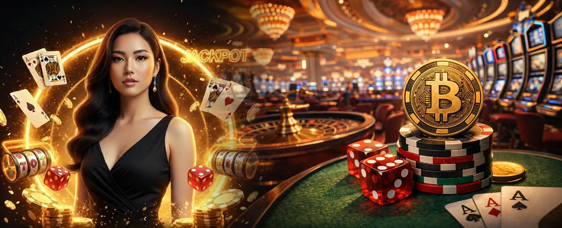 Background of a vibrant online casino, representing www 774pub com login register online
